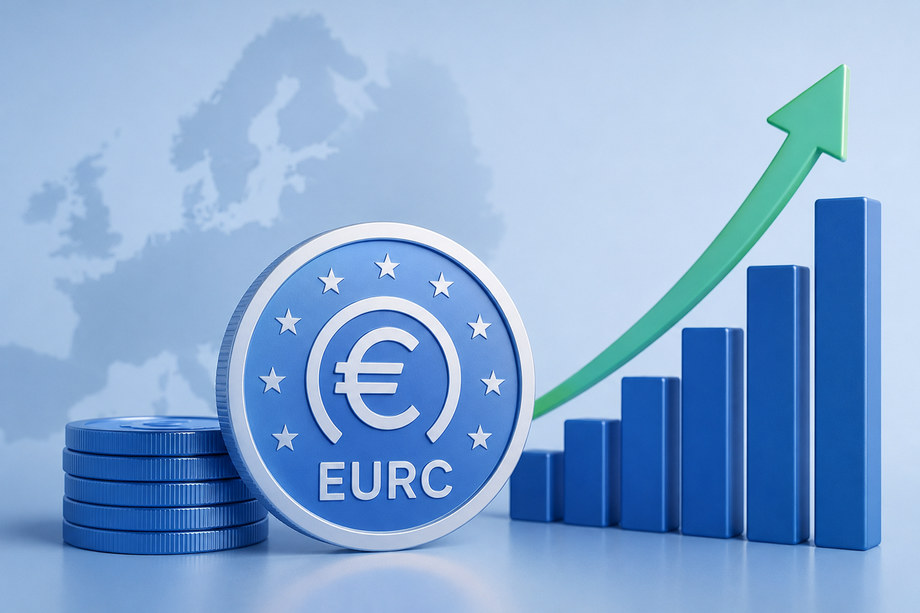 Circle&rsquo;s EURC Euro Stablecoin Crosses &euro;400 Million Threshold