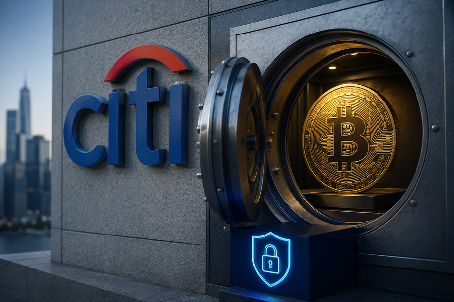 Citi to Offer Bitcoin Custody for Institutions Later in 2026 via Custody+ Platform