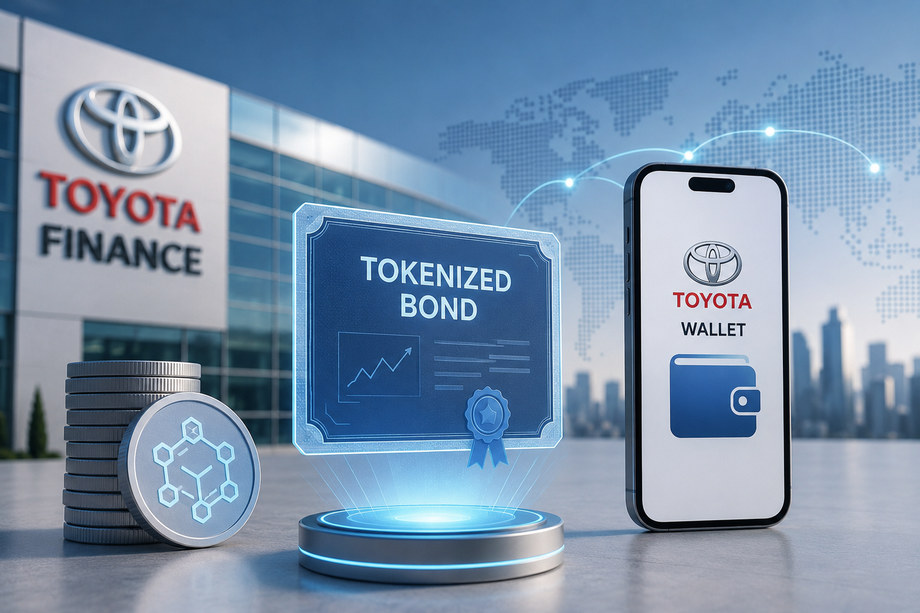 Toyota Finance Opens &yen;1 Billion Tokenized Bond to Retail Investors via Mobile App