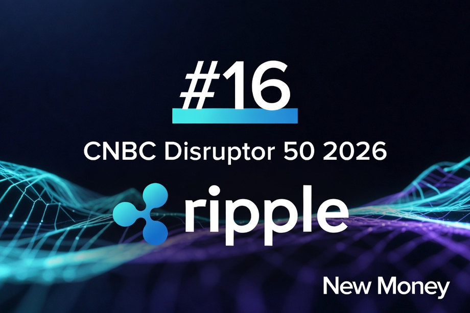 Ripple Rises to No. 16 on CNBC Disruptor 50 List for 2026