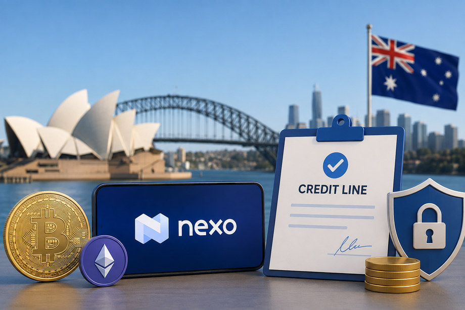 Nexo Australia Gains Credit Authorisation and Rolls Out Crypto-Backed Credit Lines