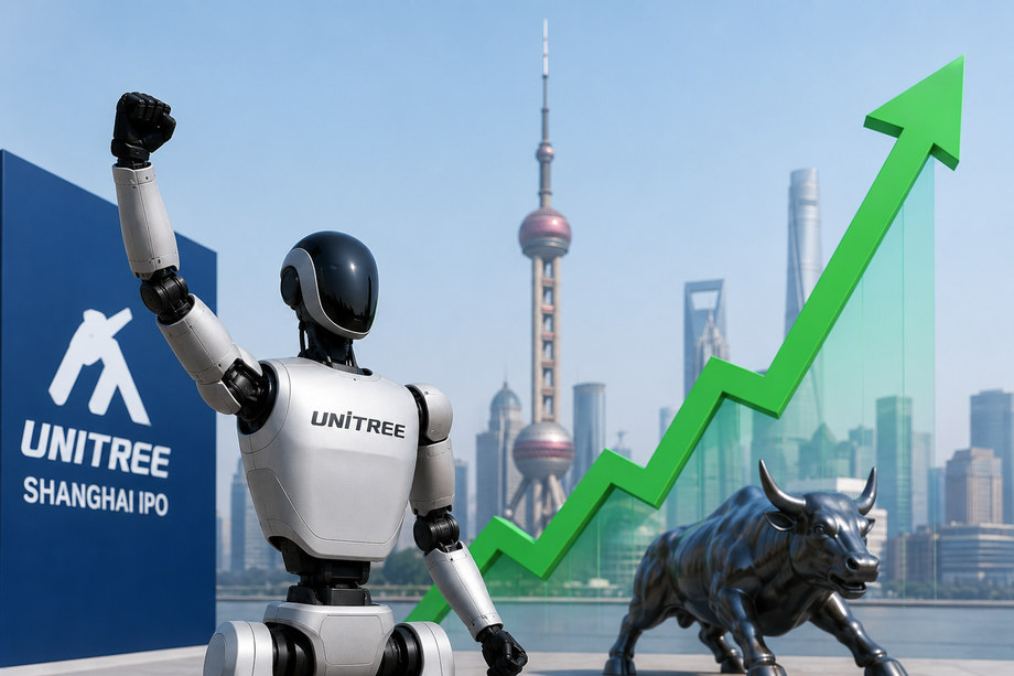 Unitree Robotics Shares Surge Over 600% in Shanghai STAR Market Debut