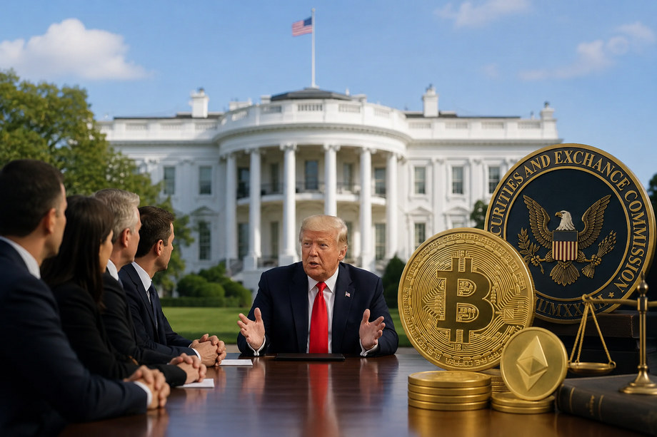 Trump Hosts Crypto Leaders at White House Amid Regulatory Push on Digital Assets