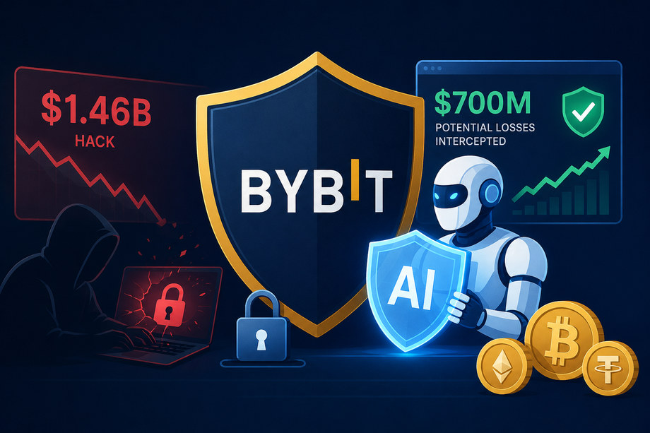 Bybit Blocks Over $700 Million in Potential Losses Using AI a Year After $1.46 Billion Hack
