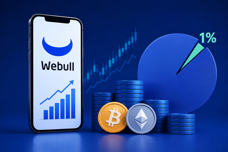 Webull Posts Record $198.8 Million Q2 Revenue as Crypto Trading Adds $2.25 Million