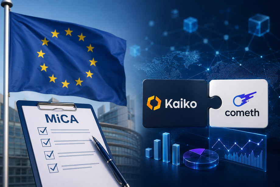 EU Reviews MiCA Framework as Data Firm Kaiko Acquires Cometh for Regulated On-Chain Infrastructure
