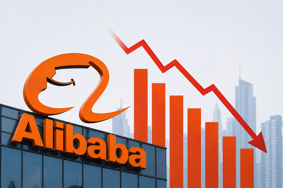 Alibaba Shares Fall as Profit Plunges 75% on Heavy AI Spending Despite Strong Revenue Growth