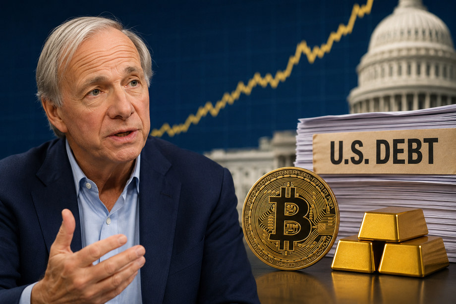 Ray Dalio Urges Gold and Limited Bitcoin Holdings Amid Rising Debt Risks