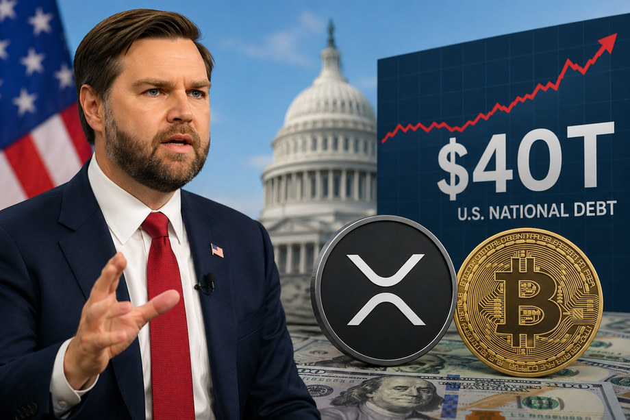 JD Vance Sidesteps Crypto Debt Solution as US Liabilities Top $40 Trillion