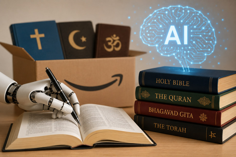 Study Finds Nearly Two-Thirds of Amazon Religious Books Likely Written by AI