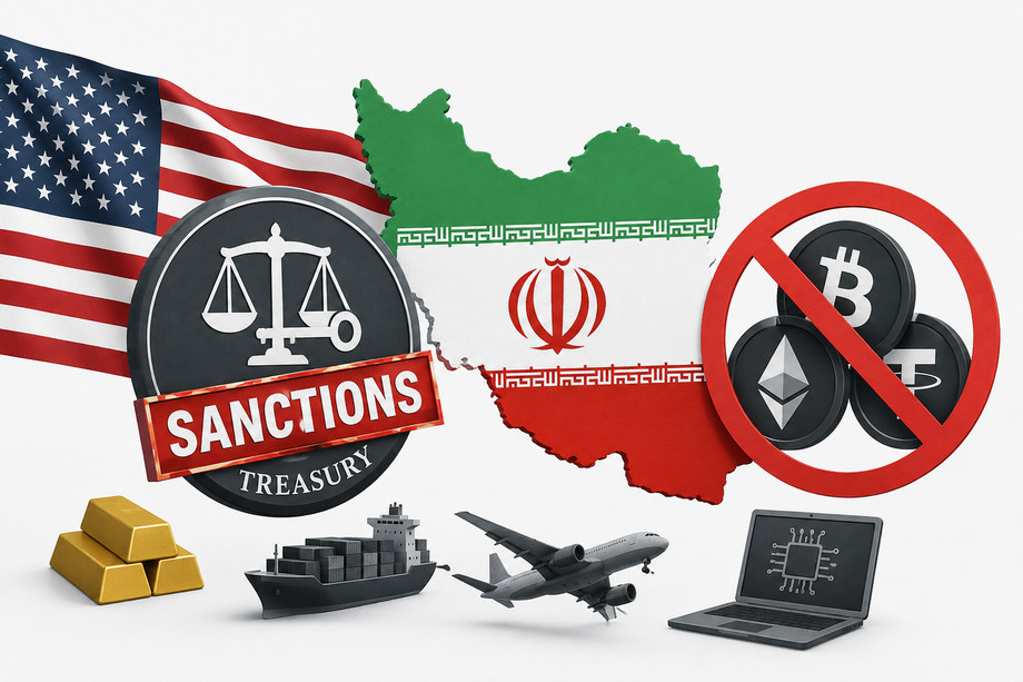 US Treasury Expands Iran Sanctions to Digital Assets Over Alleged $100 Million Oil Payments