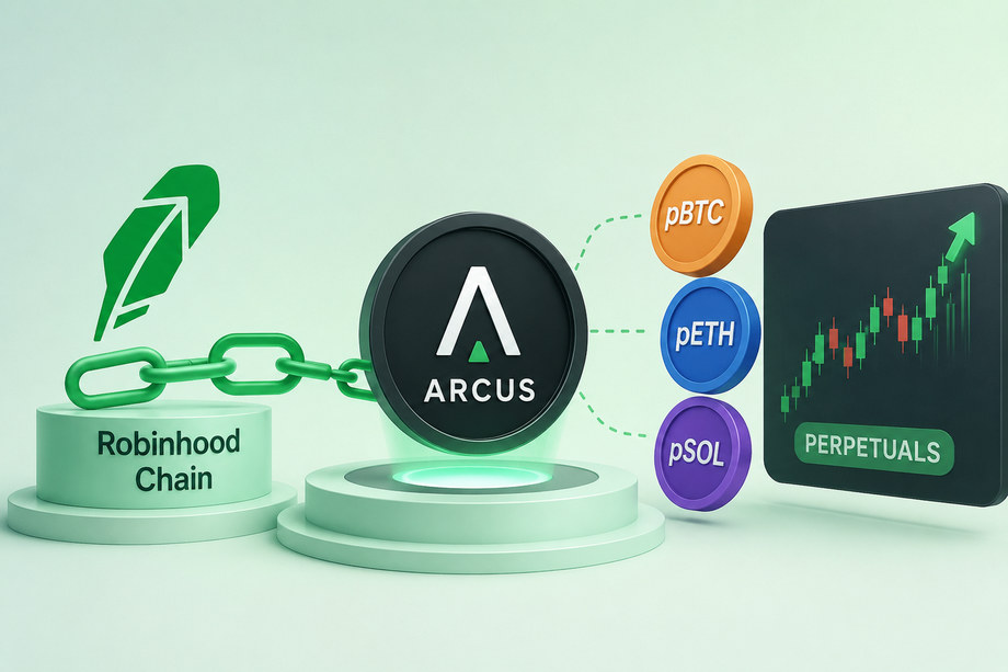 Arcus Unveils pTokens Turning Perpetual Positions Into Transferable ERC-20s on Robinhood Chain