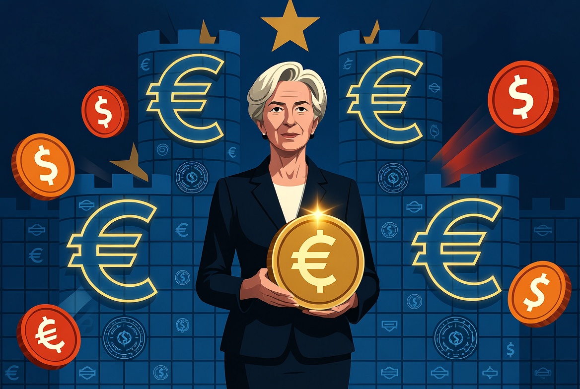 ECB President Lagarde Rejects Euro Stablecoins, Pushes 'Fortress Europe' to Safeguard Monetary Control