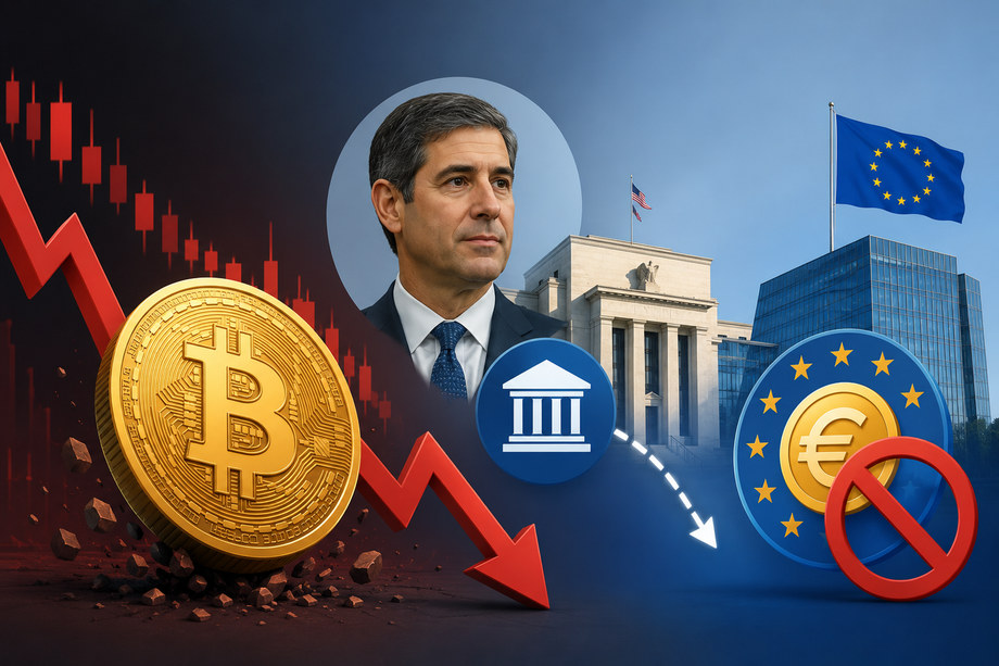 Why Bitcoin Is Falling Despite Pro-Crypto Kevin Warsh as Fed Chair