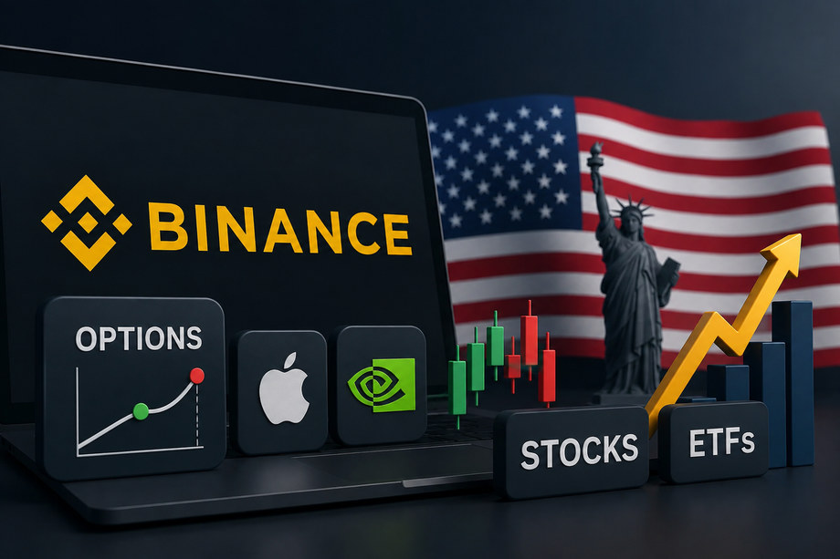 Binance Launches Physically Settled Options on Over 1,000 U.S. Stocks and ETFs
