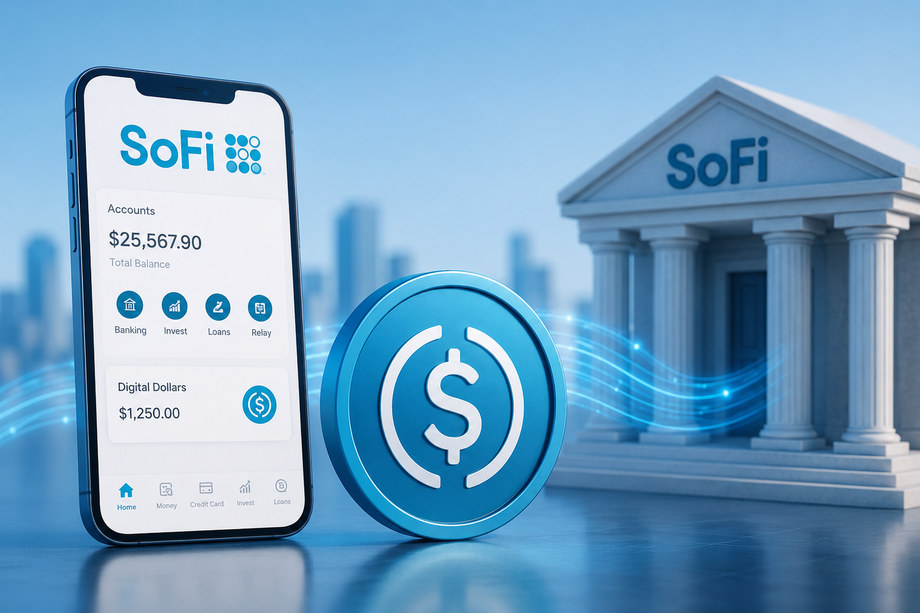 SoFi Launches Bank-Issued Stablecoin for Nearly 15 Million Members