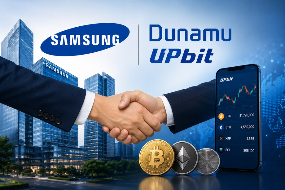Samsung Affiliates Acquire $408M Stake in Upbit Parent Dunamu