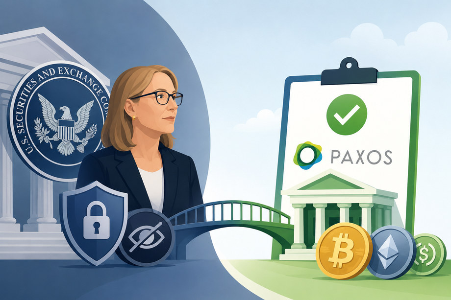 SEC Crypto Push: Peirce Backs Privacy Tools While Paxos Secures First Clearing License