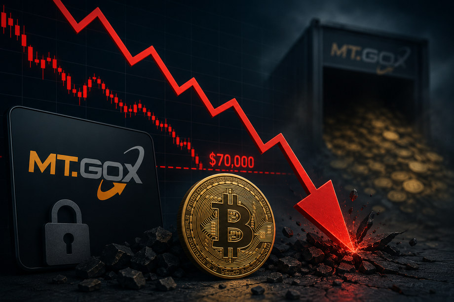 Mt. Gox Moves $739M Bitcoin as Price Breaks Below $70K