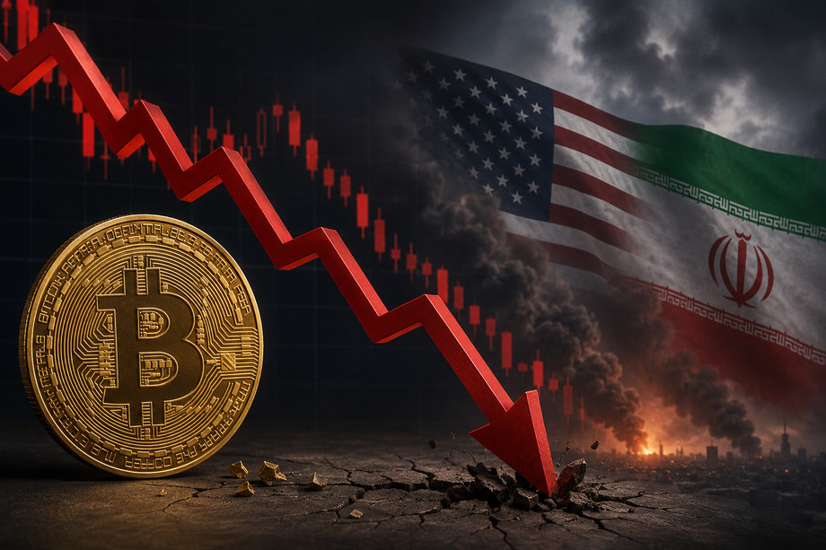 Bitcoin Plunges Below $70K as US-Iran Tensions Trigger Sharp Market Selloff