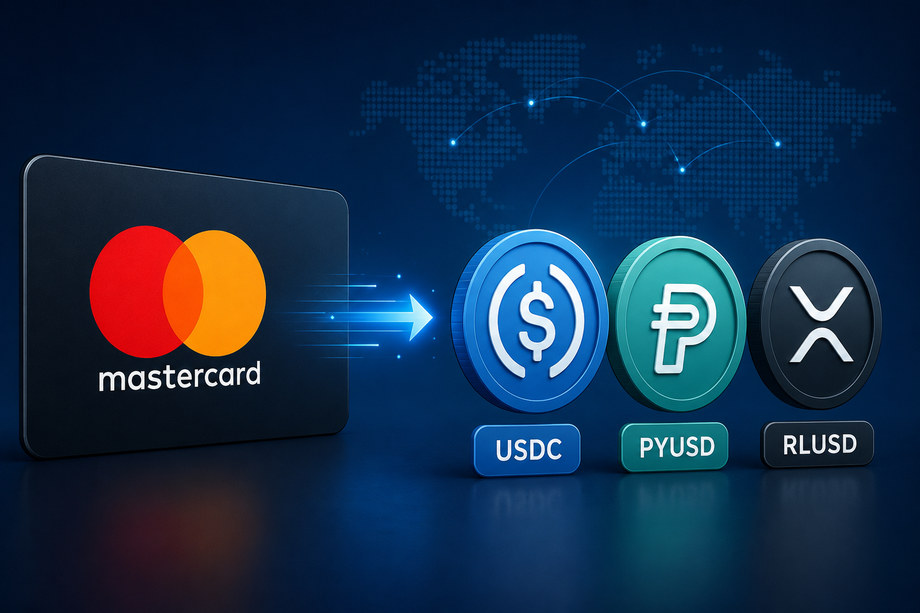 Mastercard Expands Stablecoin Settlement to Include USDC, PYUSD, and RLUSD