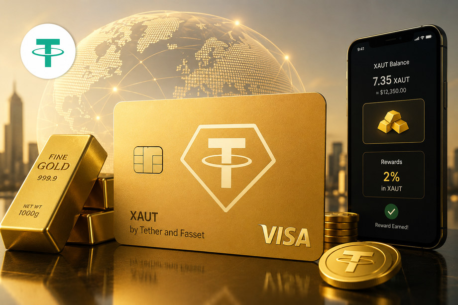 Tether Launches Gold-Backed Visa Card with Fasset