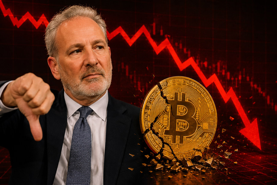 Peter Schiff Warns Bitcoin Could Crash Below $20,000 Amid Rising Complacency