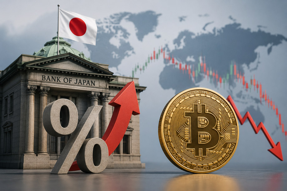 BOJ Raises Rates to 1% Highest Since 1995 Sparking Bitcoin Liquidity Risks