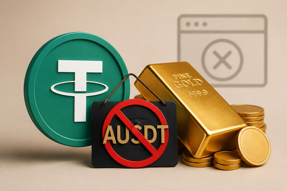 Tether Shuts Down Gold-Backed aUSDT Stablecoin and Alloy Platform