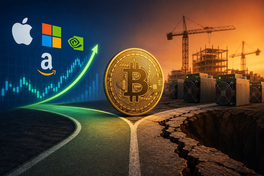 Bitcoin Decouples From AI Surge: Miners Face $50B Gap as Market Rank Slips