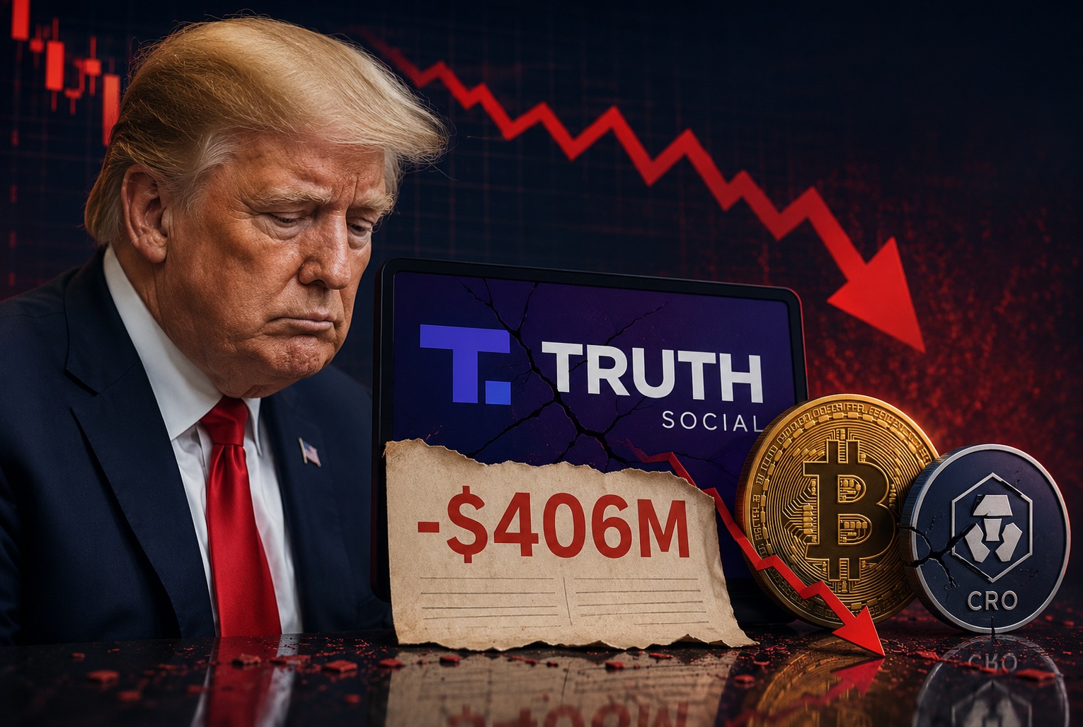 Trump Media's $406M Crypto Gamble Backfires in Brutal Q1 Loss