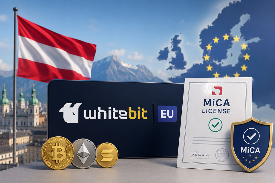 WhiteBIT Secures MiCA License in Austria, Unlocking Regulated Access Across Europe