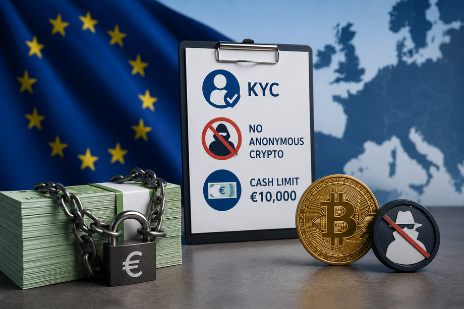 EU to Enforce &euro;10,000 Cash Limit and Stricter Crypto KYC Rules from 2027