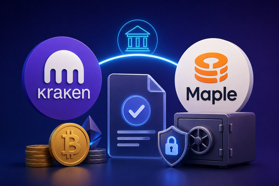 Kraken and Maple Launch Onchain Warehouse Facility for Crypto-Backed Institutional Loans