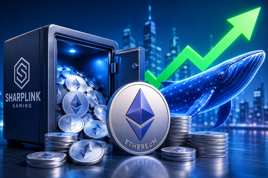 Sharplink Acquires $62.4 Million in Ethereum Over Three Days