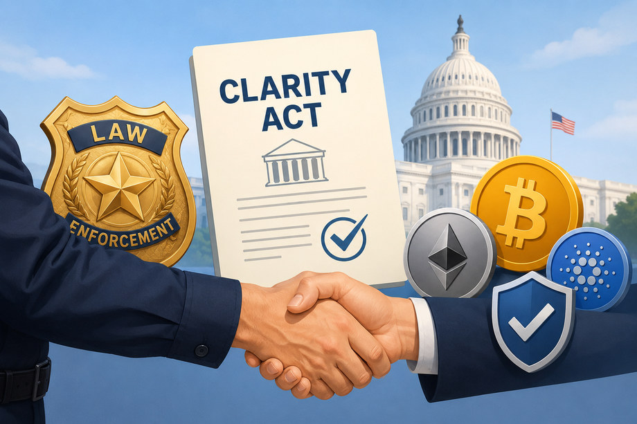 Law Enforcement Shift Boosts CLARITY Act Momentum in Senate
