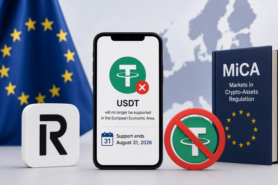 Revolut Delists USDT for European Users Under MiCA Rules