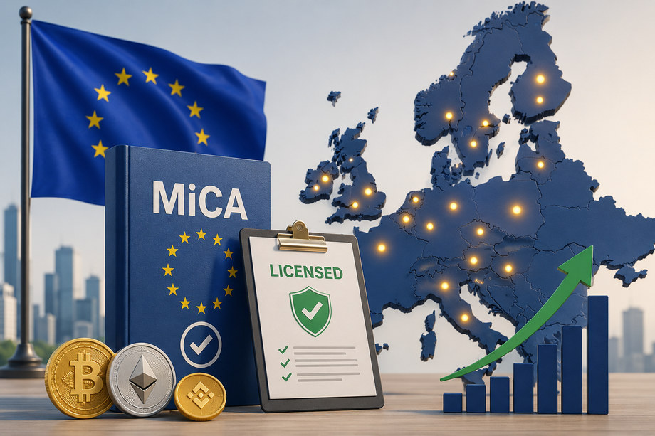 Crypto Licensing Boom Hits Europe as MiCA Takes Effect