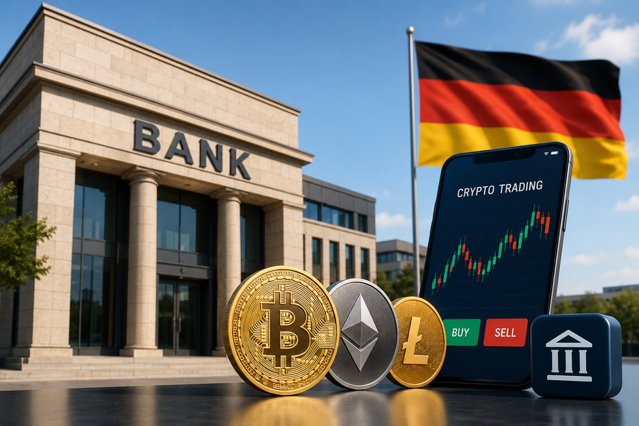 German Banks Open Crypto Trading to Millions of Retail Customers