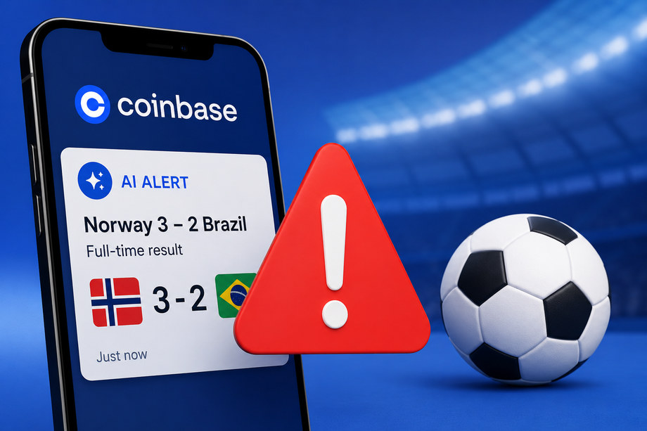 Coinbase Faces Backlash After AI Posts Fake World Cup Result