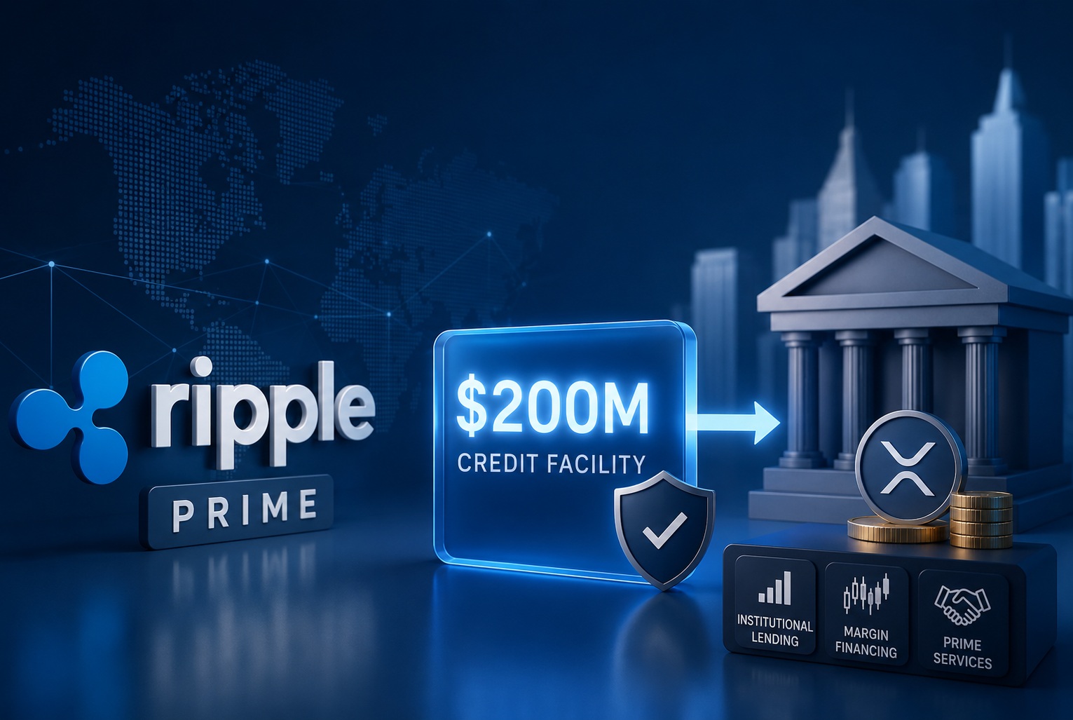Ripple Prime Secures $200M Facility to Power Institutional Crypto Expansion