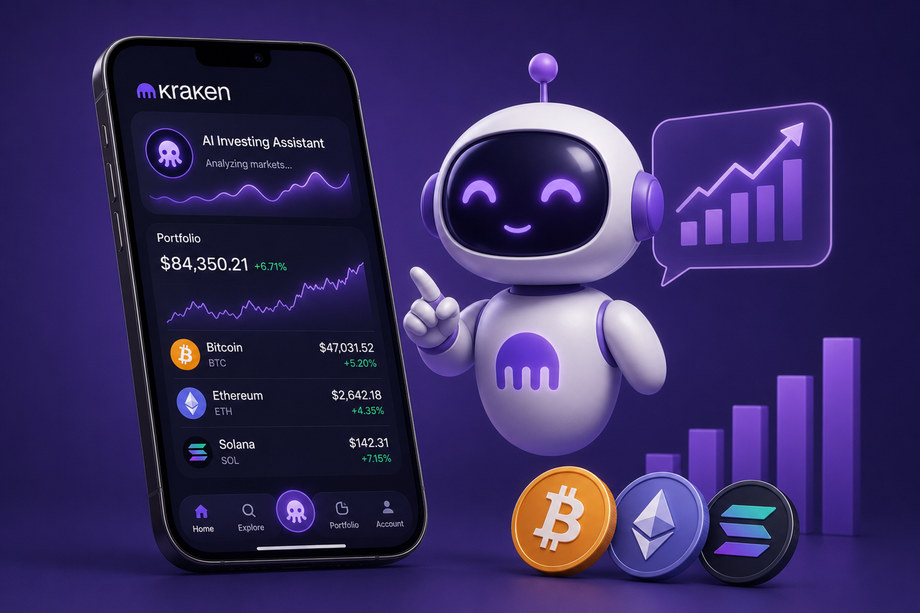 Kraken Launches AI-Driven Mobile App Redesign for Goal-Based Crypto Investing