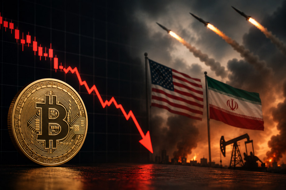 Bitcoin Drops Below $63,000 as US-Iran Strikes Push Oil Higher