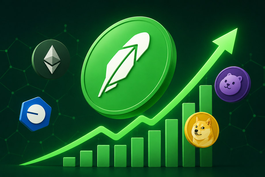 Robinhood Chain Surges Past Base With Record Daily Transactions