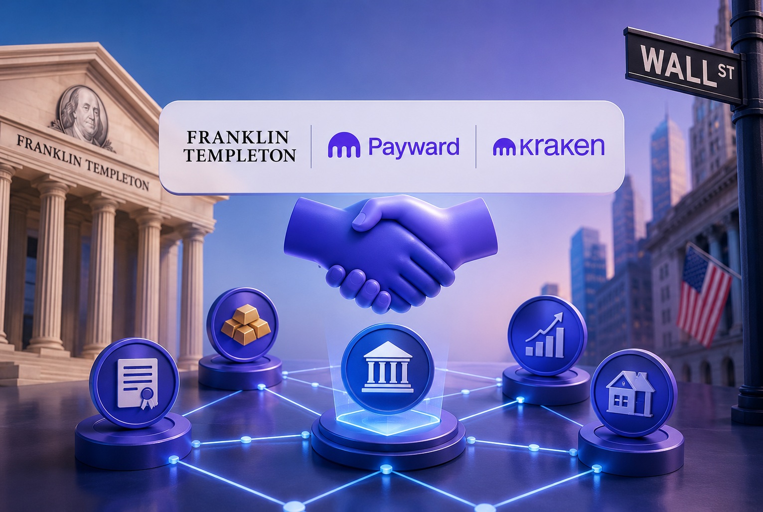 Payward and Franklin Templeton Forge Landmark Partnership to Tokenize Wall Street Assets
