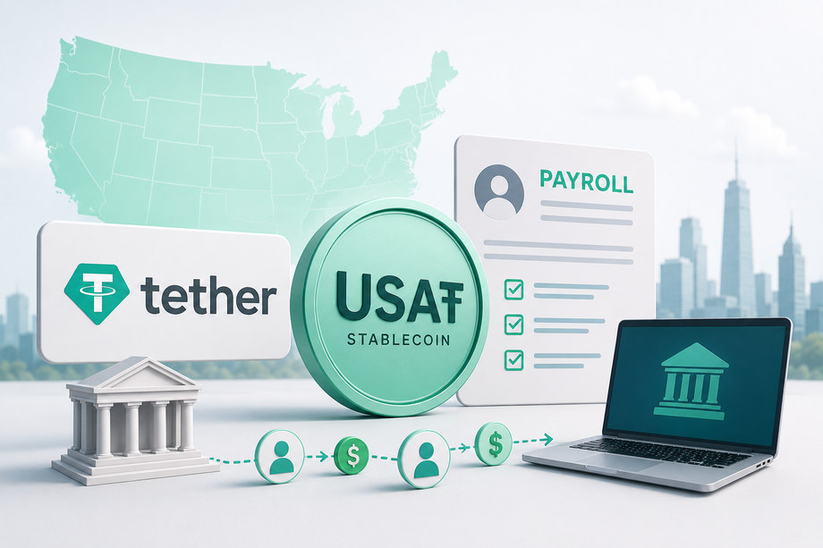 Tether Leads $7 Million Investment in Pact Labs for USA₮ Payroll Push
