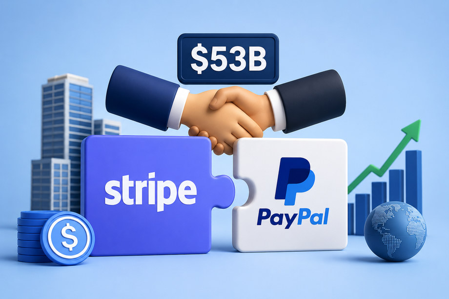 Stripe and Advent Launch $53 Billion Bid for PayPal