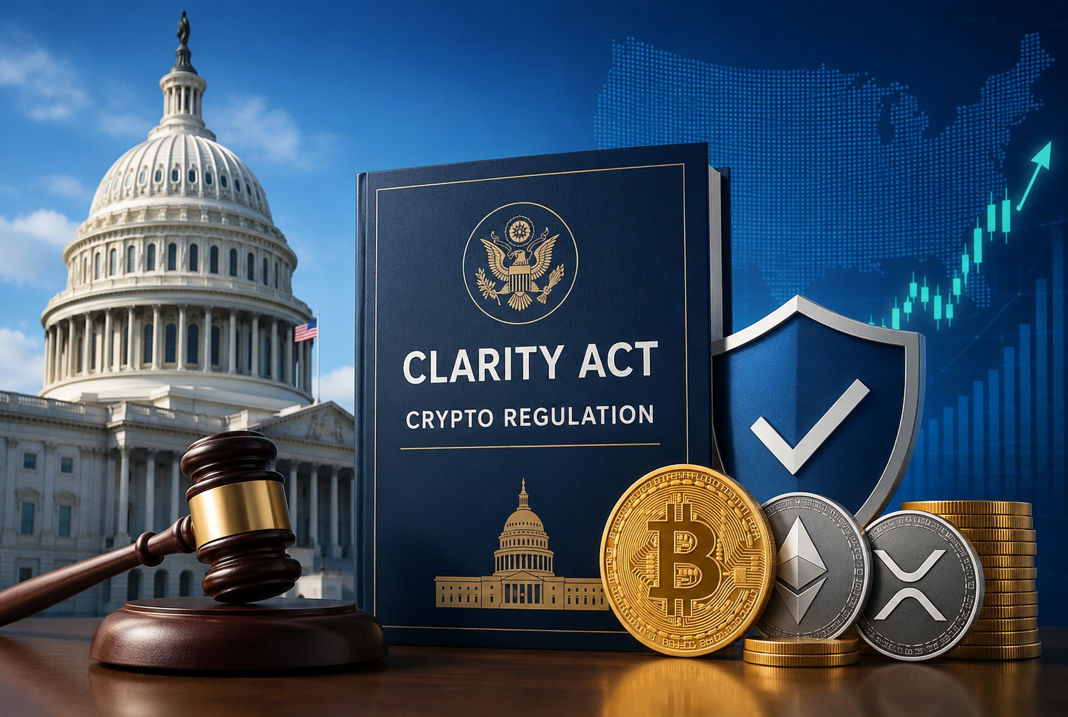 US Senate Poised for Historic Clarity Act Vote on Crypto Rules