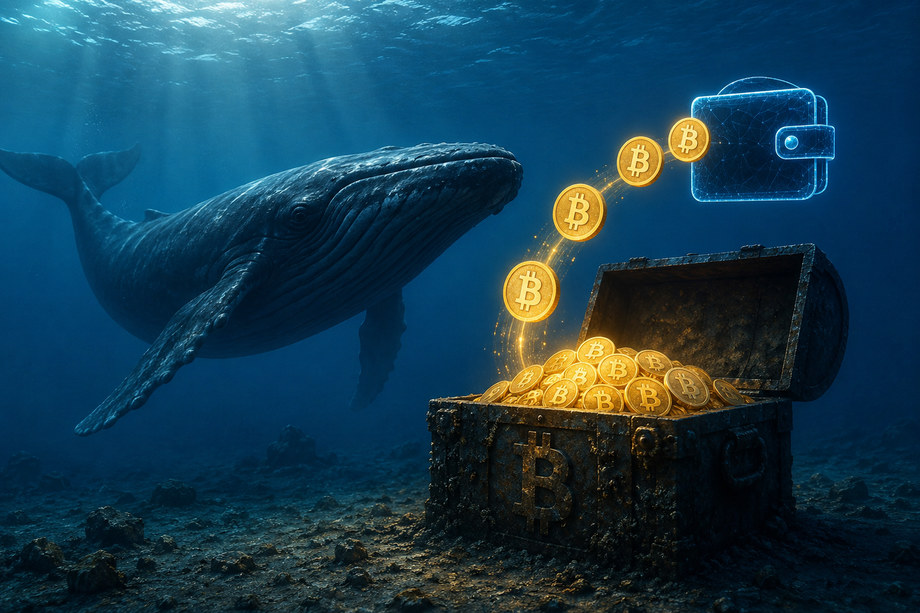 Bitcoin Whale Awakens After 8 Years With $383 Million BTC Transfer