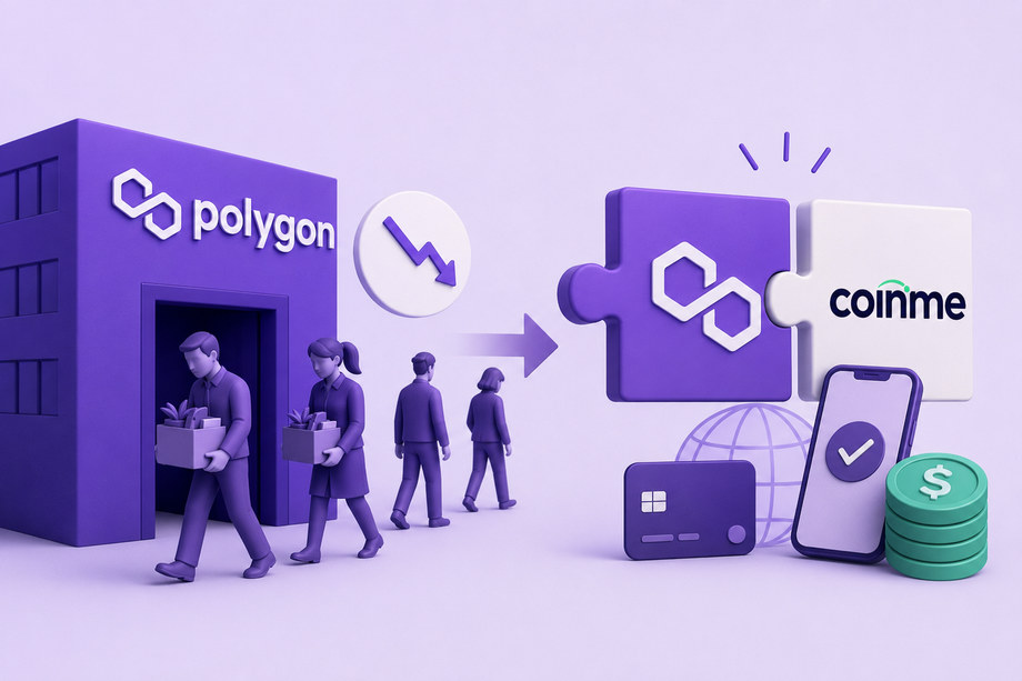Polygon Labs Implements Workforce Cuts Amid Coinme Acquisition and Payments Pivot